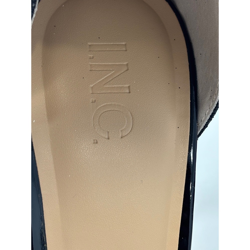 INC International Concepts Womens Saori Bow‎ Ankle-strap Black 4" - Picture 8 of 16